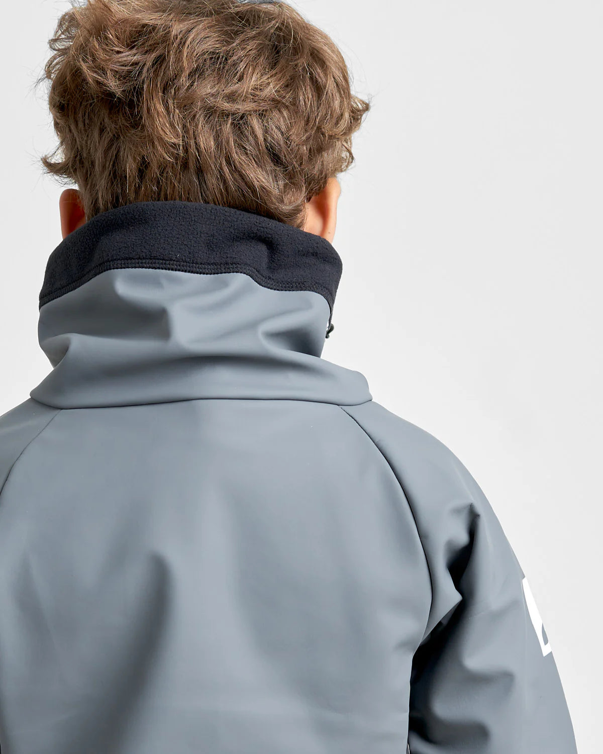 Rooster Junior Classic Aquafleece Top - GREY - SKU: 12754#