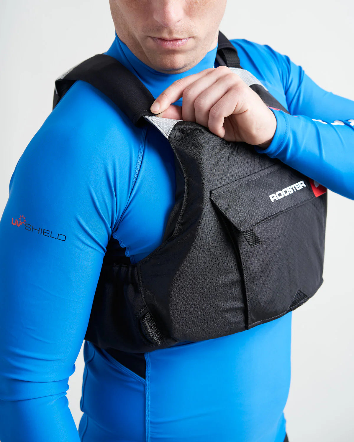 Rooster Diamond Overhead Buoyancy Aid - BLACK (SKU: 13101)
