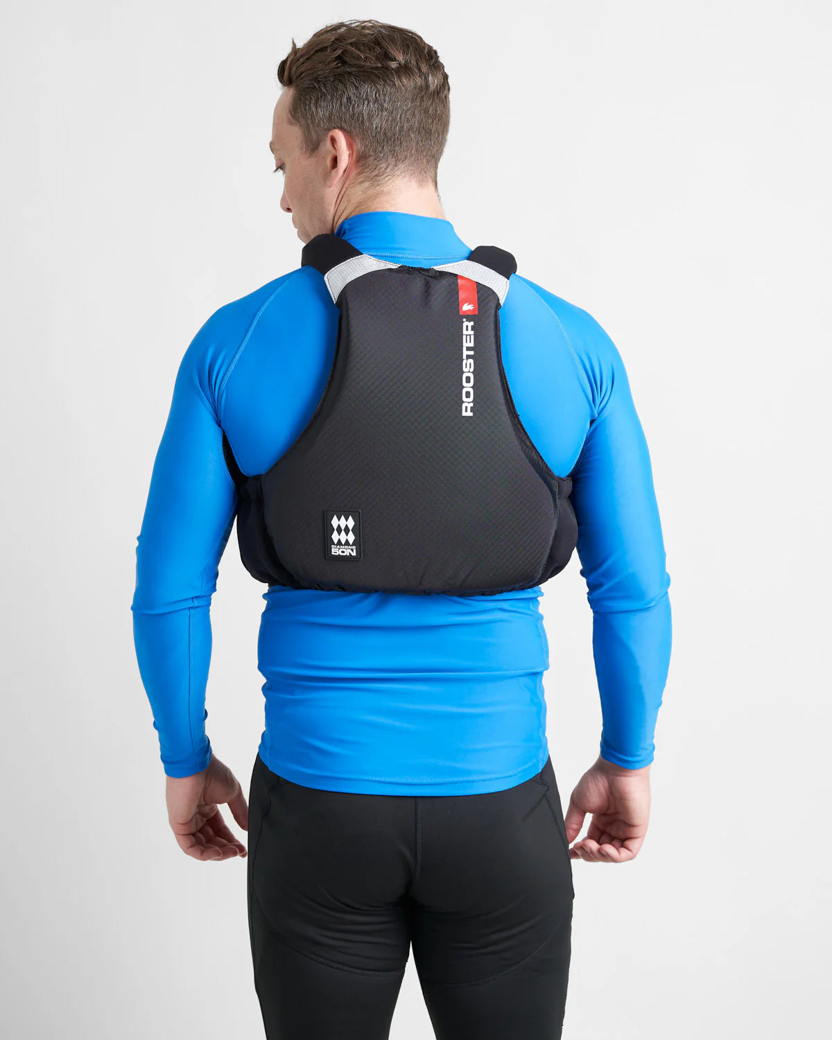 Rooster Diamond Overhead Buoyancy Aid - BLACK - SKU: 13101#