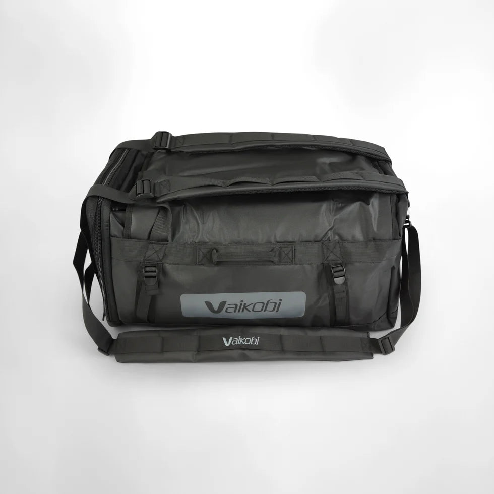 HEAVY-DUTY GEAR BAG BUILT FOR LIFE AROUND THE WATER.

&nbsp;

The Vaikobi 55L Dry Duffel Bag is the bag you grab when the day ahead involves salt, spray, and everything in between. Built from 420D nylon with a TPU inner coating, it's tough enough for the boat ramp, the beach, and the road between them - with 55L of capacity to carry everything you need and a design that packs down small when you don't. From paddling sessions to travel days, it handles it all without complaint.