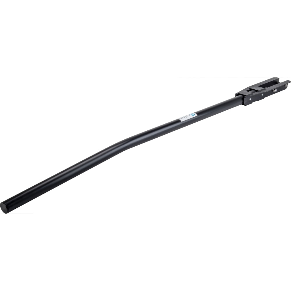 Allen Finn Tiller Arm - Aluminium (AL-FNT)

Originally designed for Devoti and Petticrows Finn’s but can be used on most Finn designs.

Strong aluminium construction. This solid tiller tube gives maximum feel and reliability, whilst also remaining lightweight.

The tiller head is strong and gives plenty of support to the rudder blade. Supplied with bolts for fixing to the rudder head. The tube needs to be drilled to fit an appropriate tiller extension.

Overall Length: 1450mm
Tube Diameter: 38mm
Suit rudder
