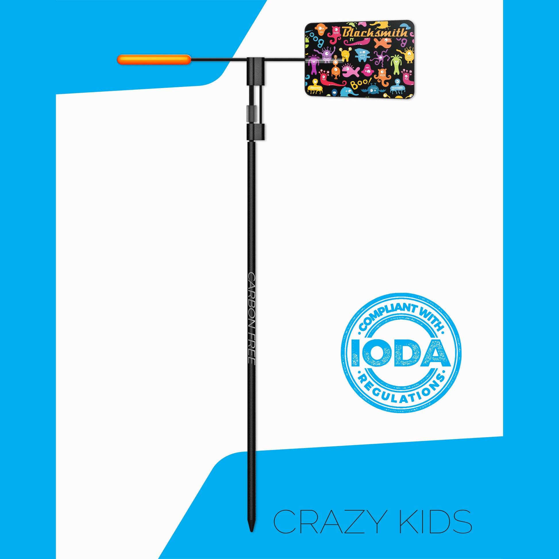 Blacksmith Monster 2 Crazy Kids wind indicator for Optimist sailing dingy IOCA