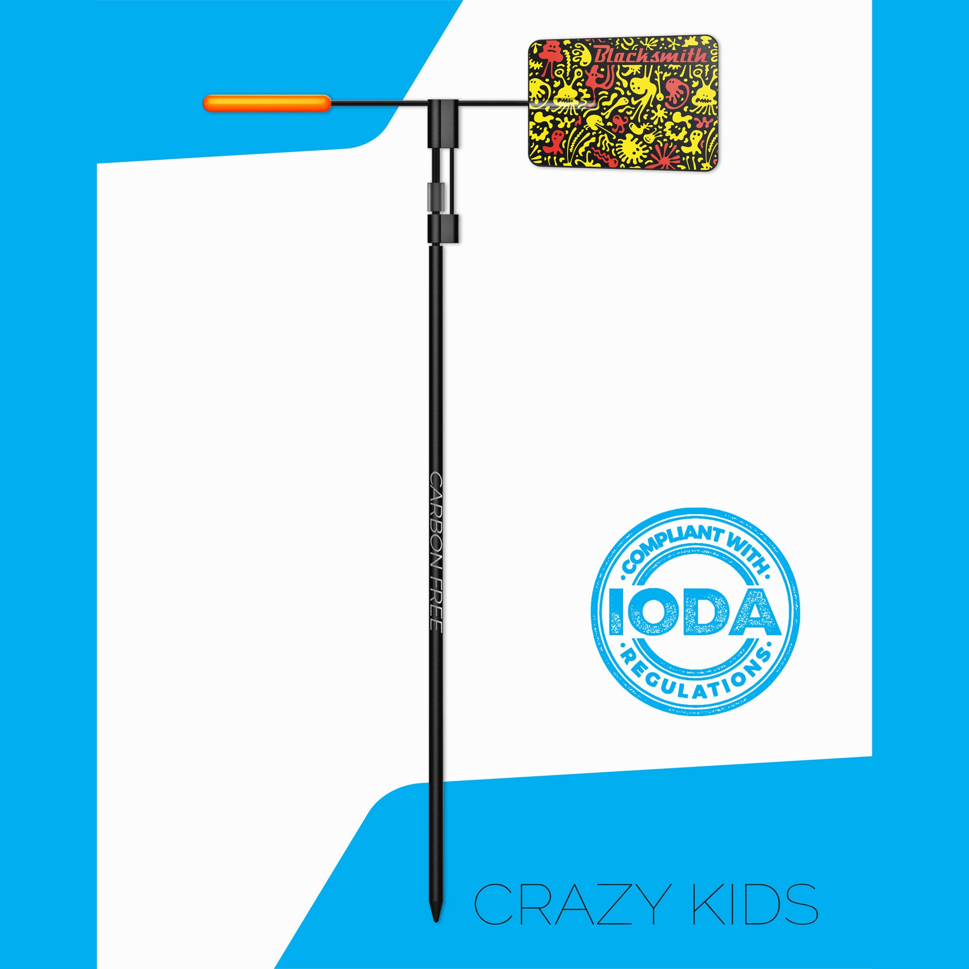 Blacksmith Monster 5 Crazy Kids wind indicator for Optimist sailing dingy IOCA