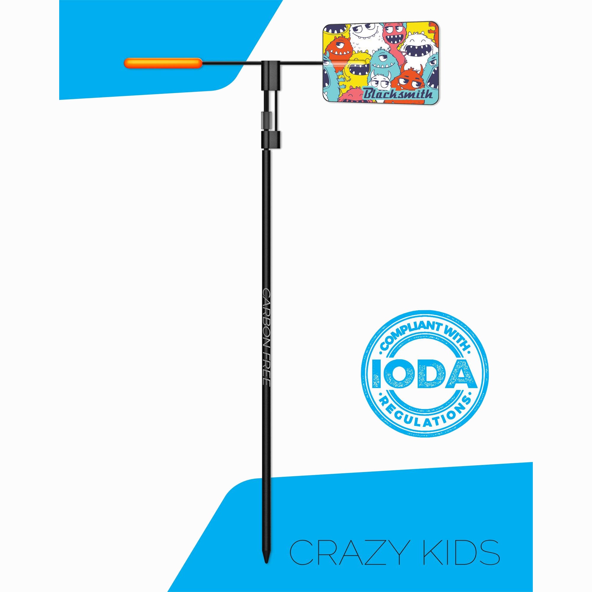 Blacksmith Monster 1 Crazy Kids wind indicator for Optimist sailing dingy IOCA