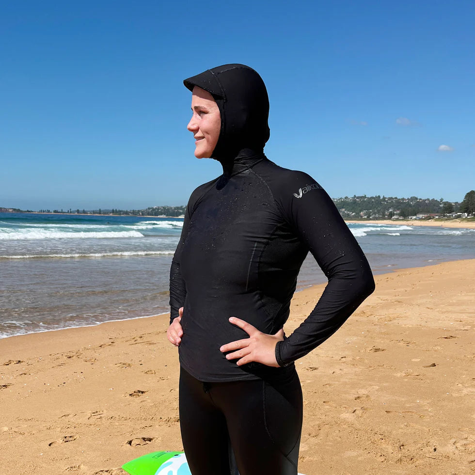 Vaikobi VCOLD Hooded Base Top UNISEX - VK-032-BK