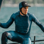 Vaikobi IPS Surf Bump Cap with strap - Dinghy Sailing Head Protection (helmet) - Ocean Blue (VK-404-OB)