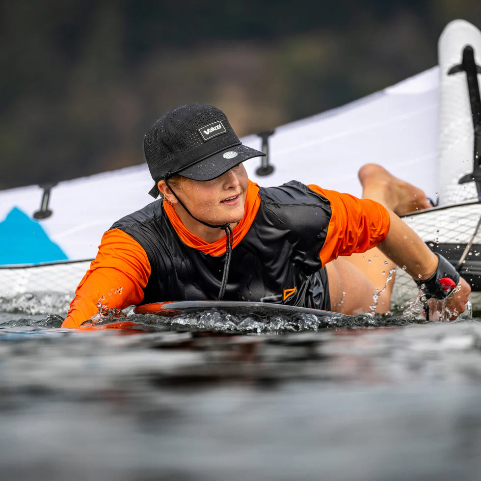 Vaikobi IPS (impact protection system) Cap with cord - Ocean Blue - VK-405-OB