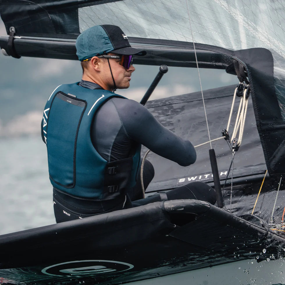 Vaikobi IPS (impact protection system) Cap with cord - Ocean Blue - VK-405-OB