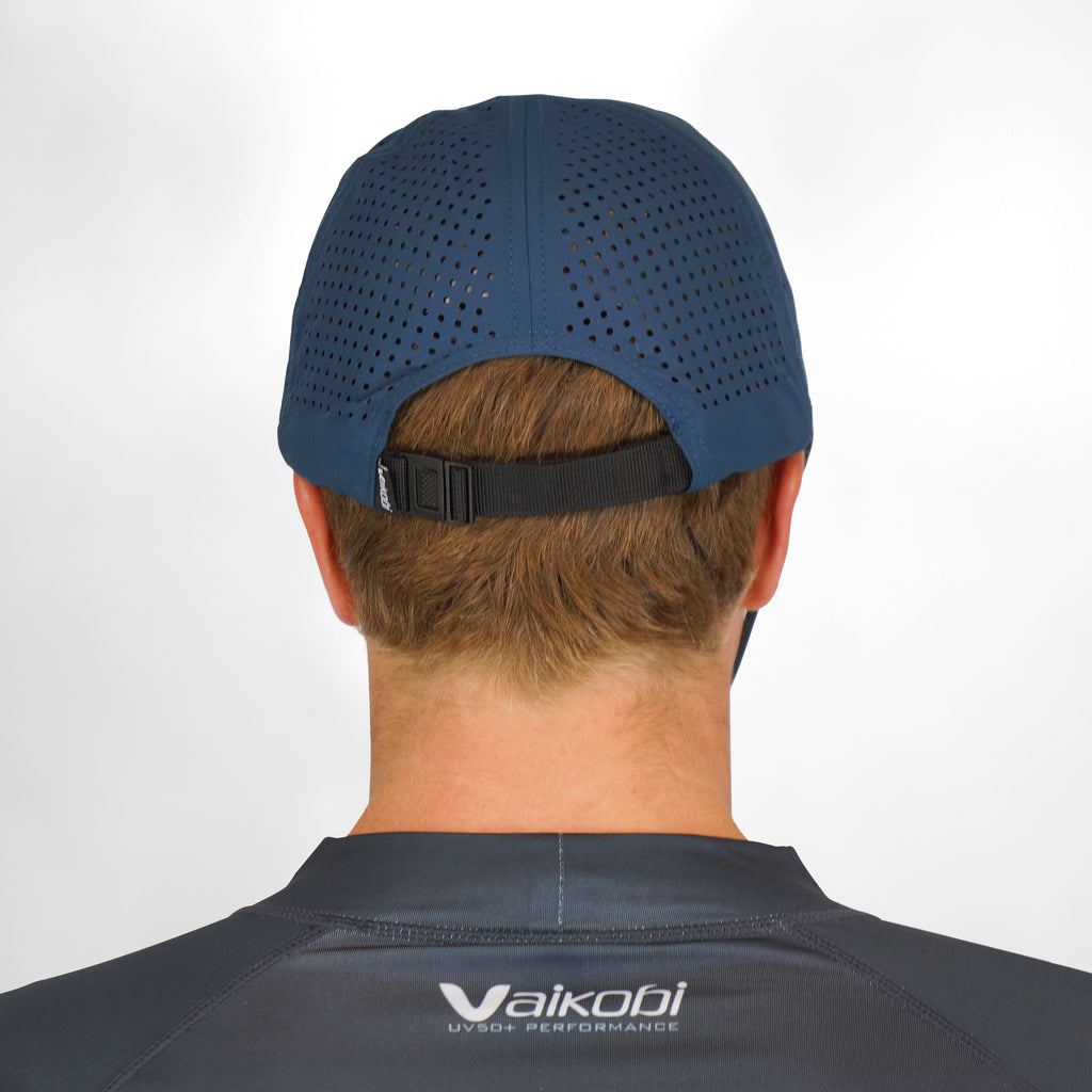 Vaikobi IPS (impact protection system) Cap with cord - Ocean Blue - VK-405-OB
