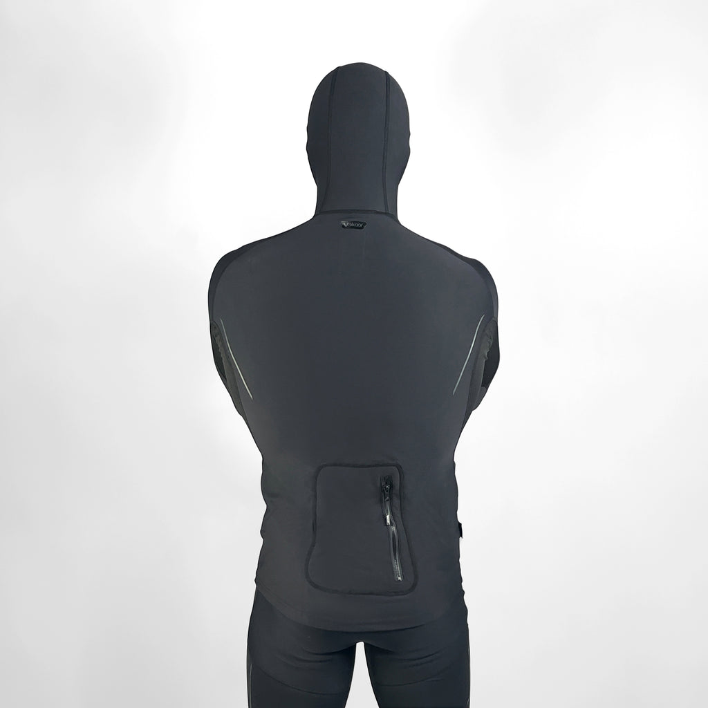 Vaikobi VCOLD Hooded Base Top UNISEX - VK-032-BK