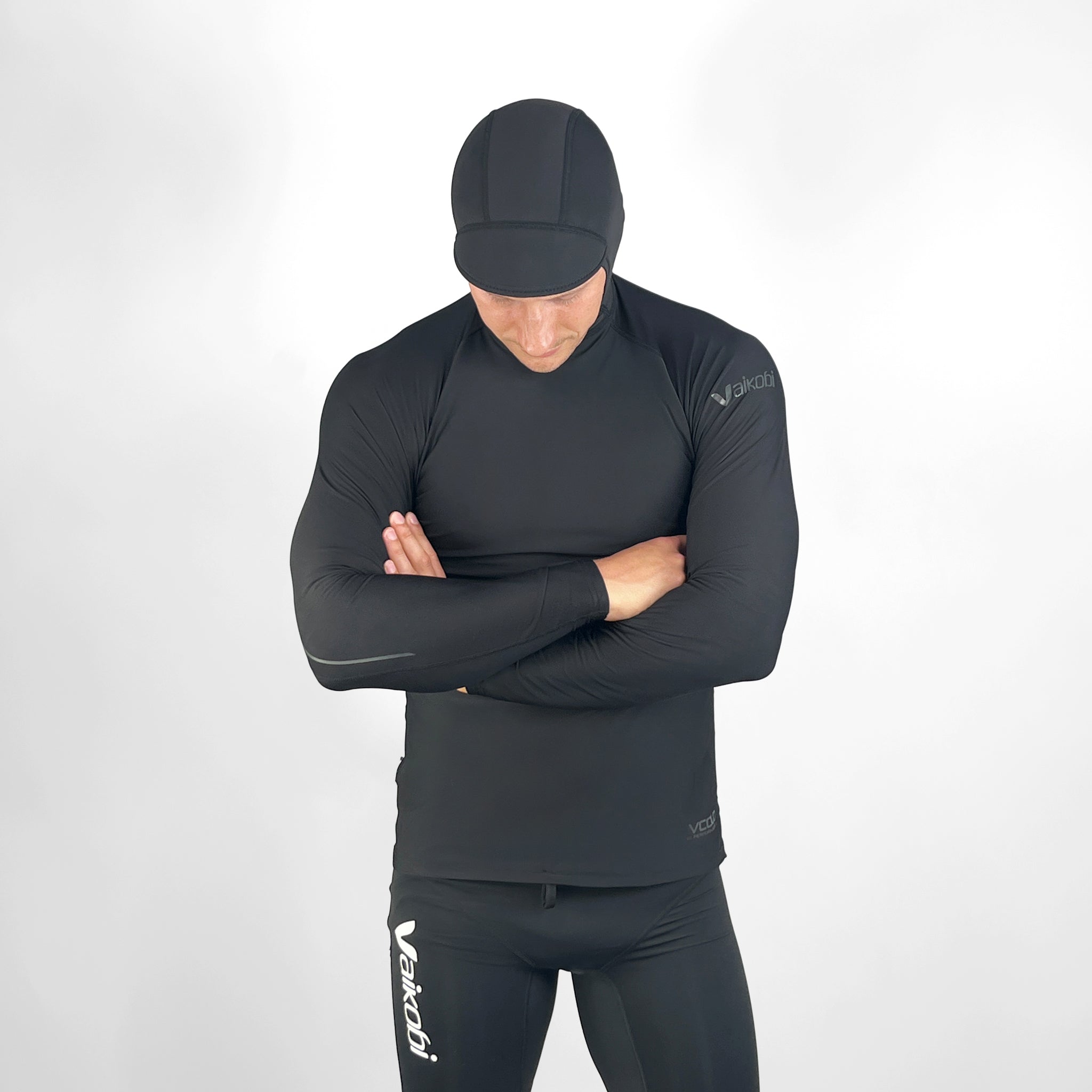 Vaikobi VCOLD Hooded Base Top UNISEX (VK-032-BK)