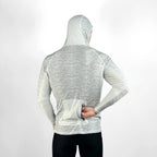 Vaikobi Hooded UV Long Sleeve Rash Top - Silver (VK-252-SLV)