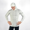Vaikobi Hooded UV Long Sleeve Rash Top - Silver (VK-252-SLV)