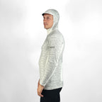 Vaikobi Hooded UV Long Sleeve Rash Top - Silver (VK-252-SLV)