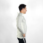 Vaikobi Hooded UV Long Sleeve Rash Top - Silver (VK-252-SLV)