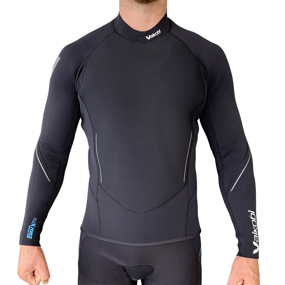 Vaikobi FlexForce 3.5mm Wetsuit Top Unisex (VK-323-BK)