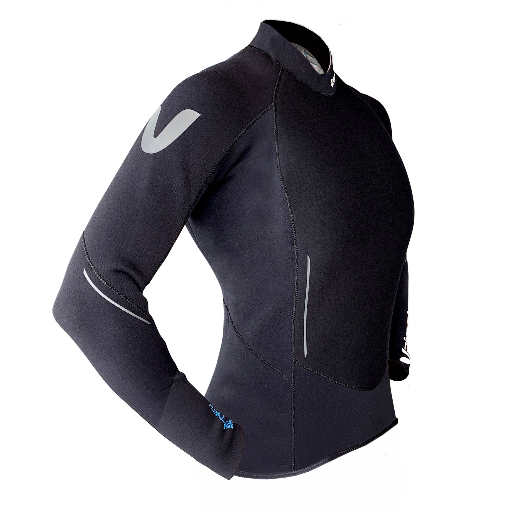 Vaikobi FlexForce 3.5mm Wetsuit Top Unisex (VK-323-BK)