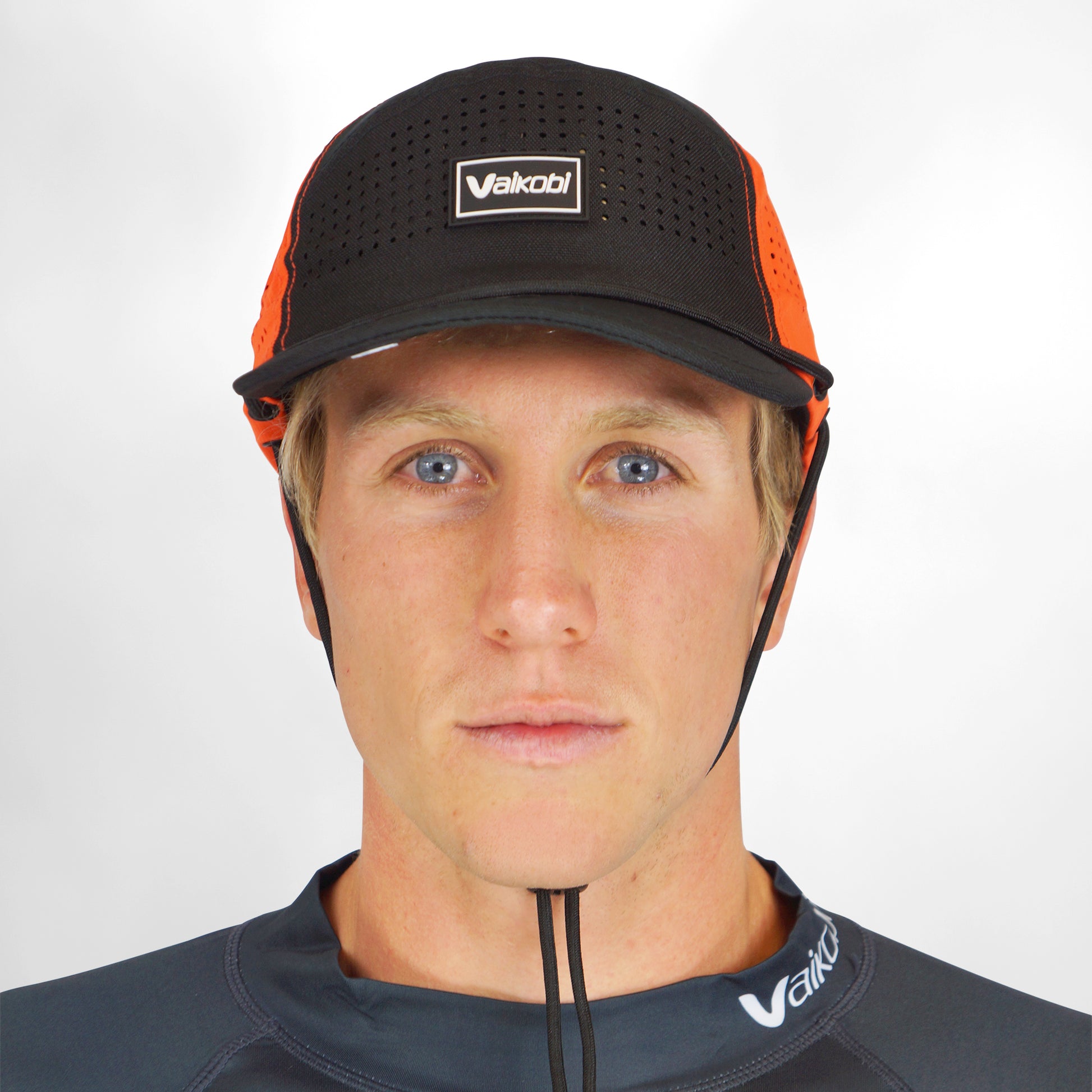 Vaikobi IPS (impact protection system) Cap with cord - Orange (VK-405-OR)