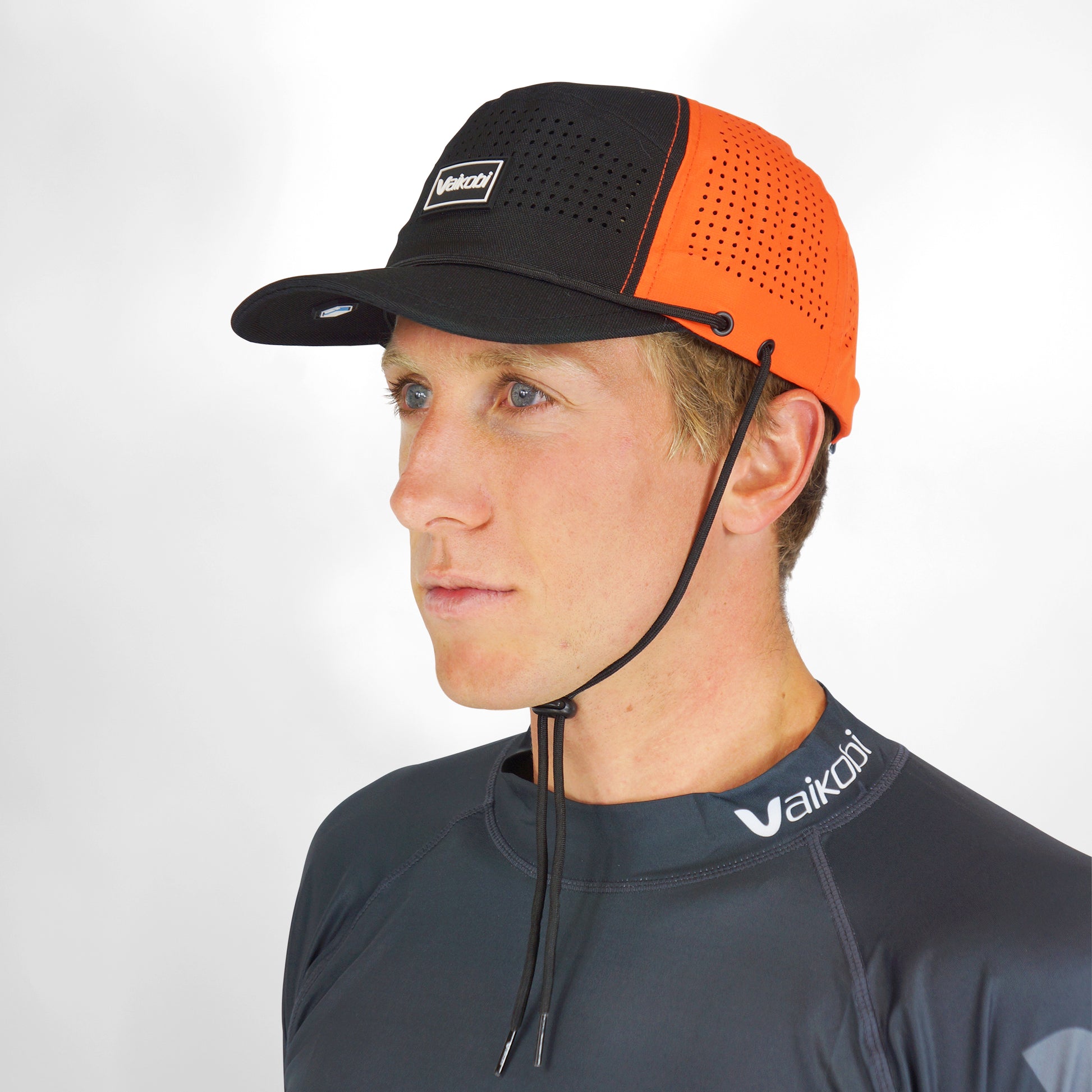 Vaikobi IPS (impact protection system) Cap with cord - Orange (VK-405-OR)