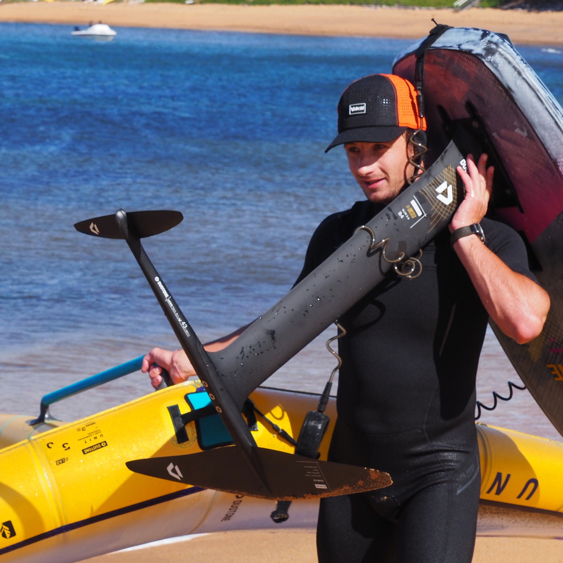 Vaikobi IPS (impact protection system) Cap with cord - Orange (VK-405-OR)