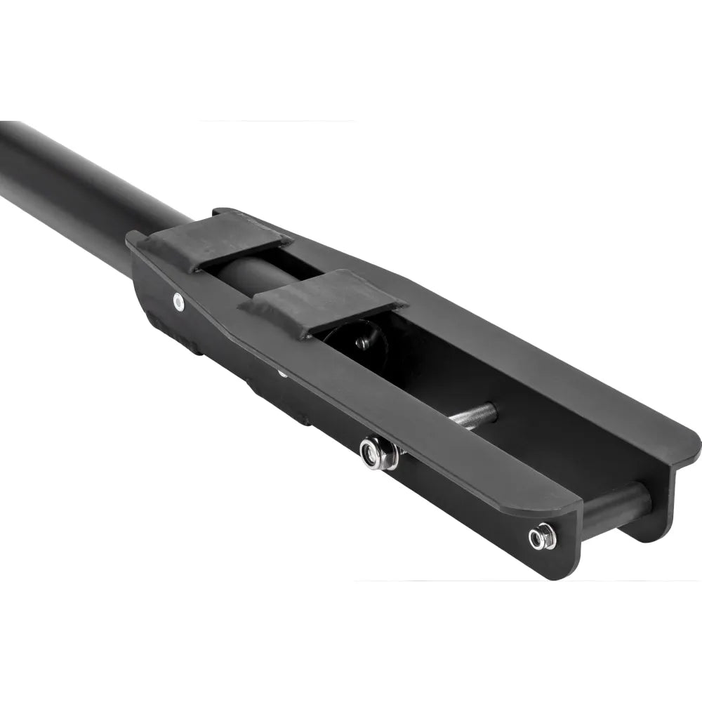 Allen Finn Tiller Arm - Aluminium (AL-FNT)

Originally designed for Devoti and Petticrows Finn’s but can be used on most Finn designs.

Strong aluminium construction. This solid tiller tube gives maximum feel and reliability, whilst also remaining lightweight.

The tiller head is strong and gives plenty of support to the rudder blade. Supplied with bolts for fixing to the rudder head. The tube needs to be drilled to fit an appropriate tiller extension.

Overall Length: 1450mm
Tube Diameter: 38mm
Suit rudder