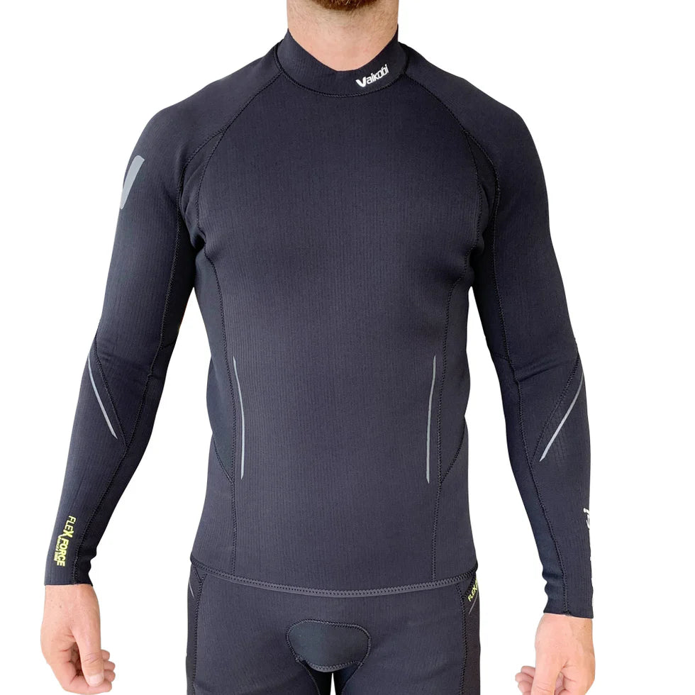 Vaikobi FlexForce 2mm Wetsuit Top - UNISEX (VK-343-BK)