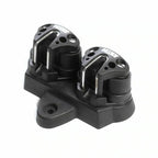 Holt Laser/ILCA Deck Plate and Cleats for Outhaul/Cunningham (HT7007) - Replacement - Replacement deck plate and cleats for outhaul &amp; Cunningham