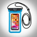 Vaikobi Waterproof Phone Case (VK-393)

CARRY AND USE YOUR PHONE WHILE ON THE WATER - great for all water sports

The&nbsp;Vaikobi Waterproof Phone Case&nbsp;lets you carry and use your phone while you’re on the water. Designed to keep your device safe from water, sand, and dust, it gives you the confidence to paddle, sail, or explore without leaving your phone behind. With a clear touchscreen window and secure attachment system, you can take photos, check maps, or make a call - then get straight back to yo