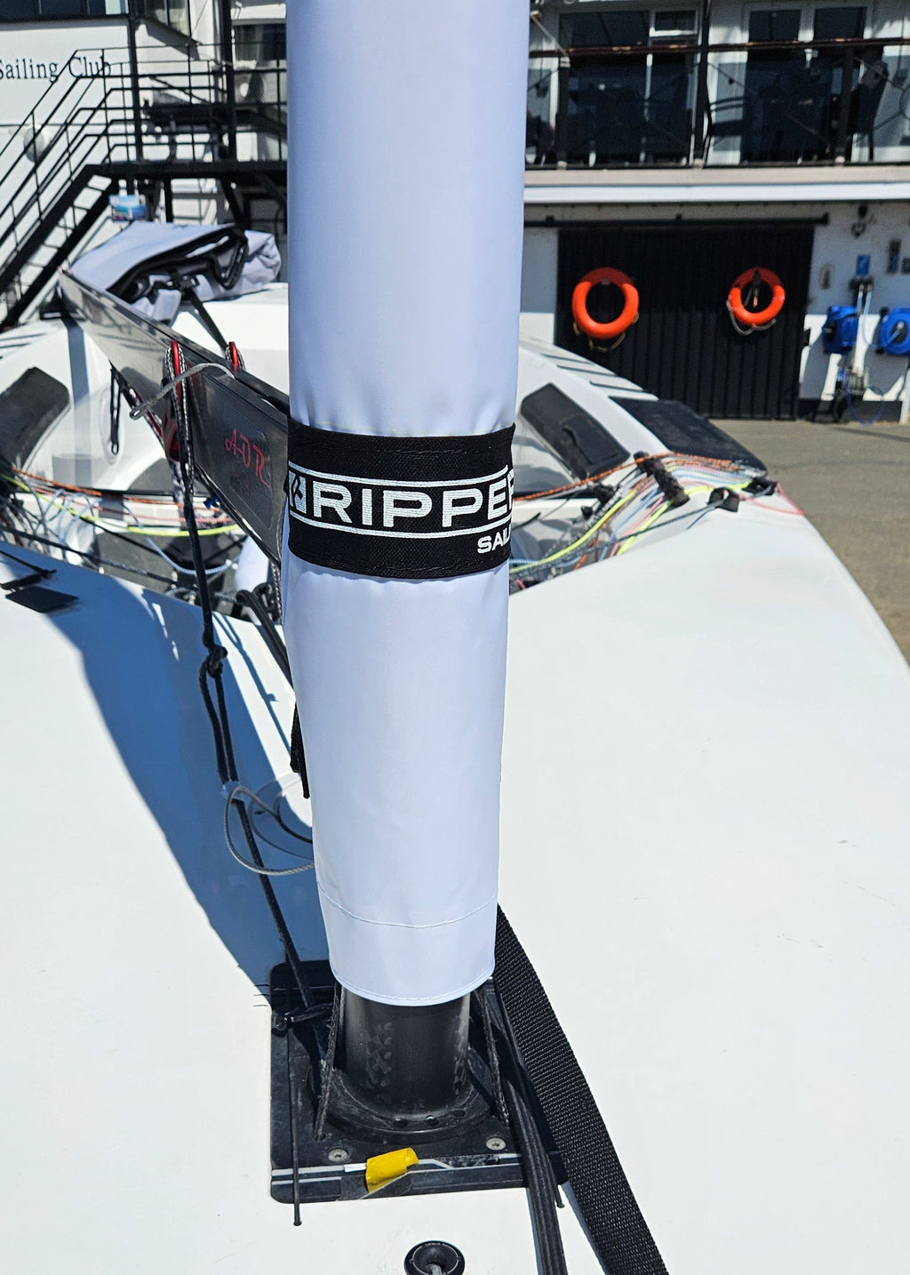 Ripper Finn UV Mast Cover - White (RP-FN04-WH)