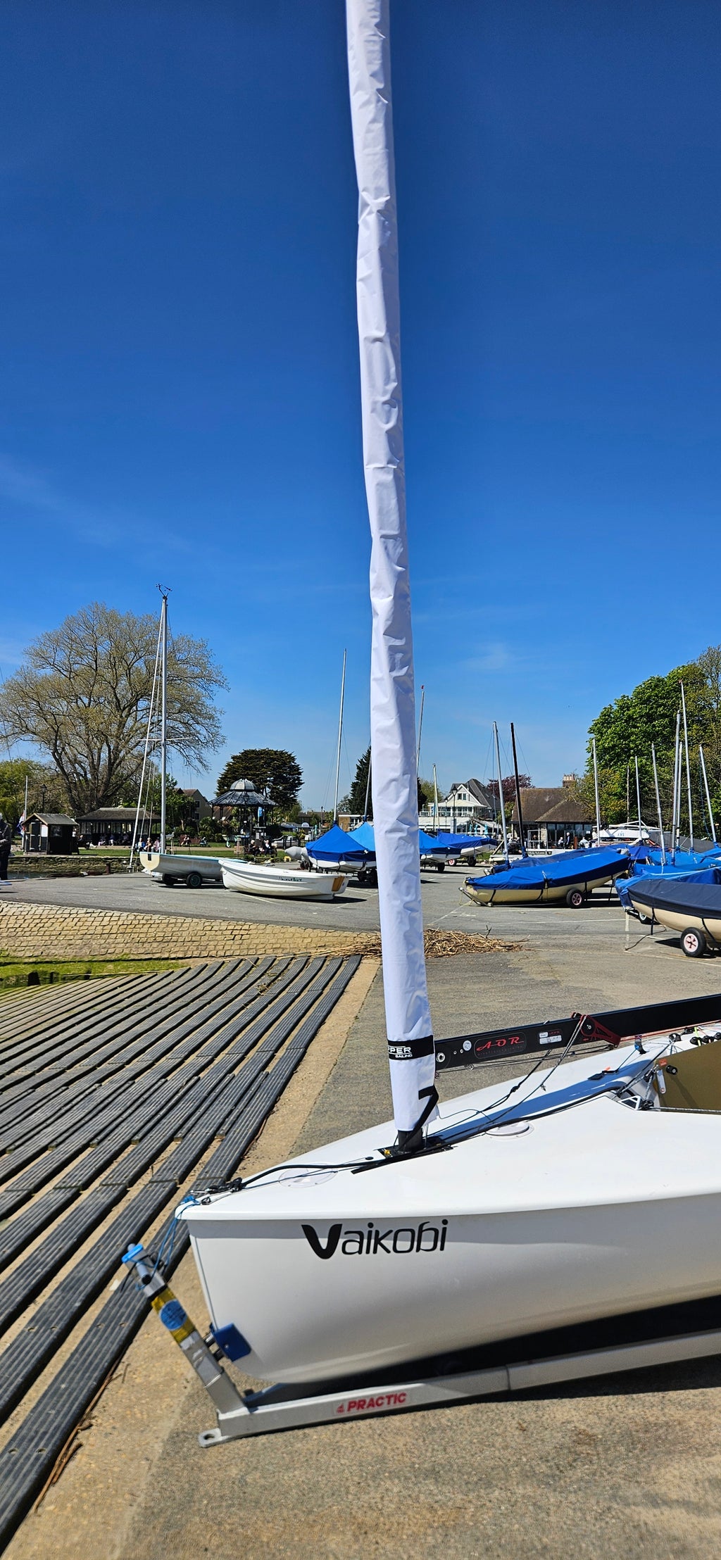 Ripper Finn UV Mast Cover - White (RP-FN04-WH)
