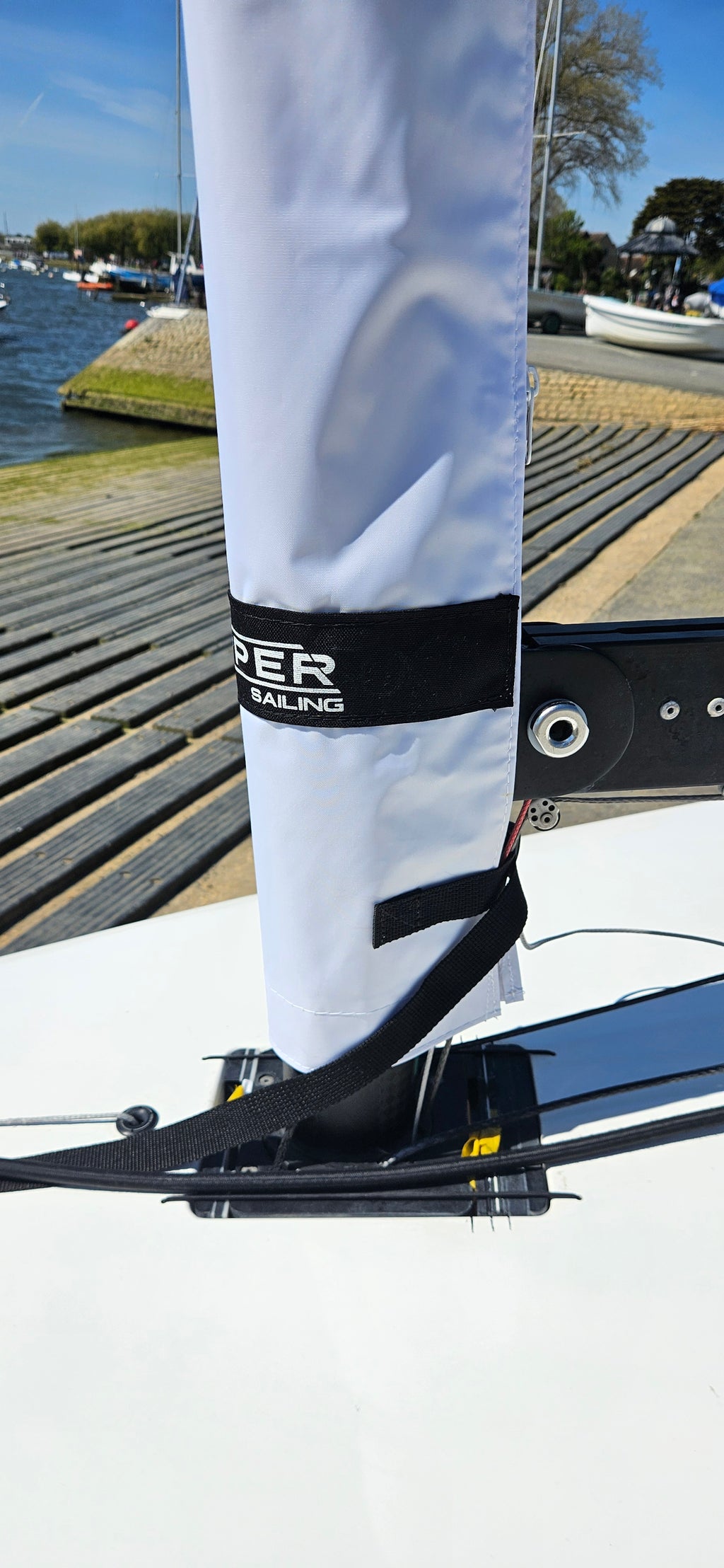 Ripper Finn UV Mast Cover - White (RP-FN04-WH)