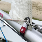 Rooster Clew Strap for Laser/ILCA/Feva - 50mm (130556)

Roosters ultimate clew tie down.&nbsp;

This simple and clever design holds the clew tightly in place for optimal sail shape. It is easy&nbsp; to fit and slides freely on the boom with outhaul adjustment.

This item is for 50mm boom diameter to suit Laser/ILCA and Feva, but can be used on other classes of boat as well.