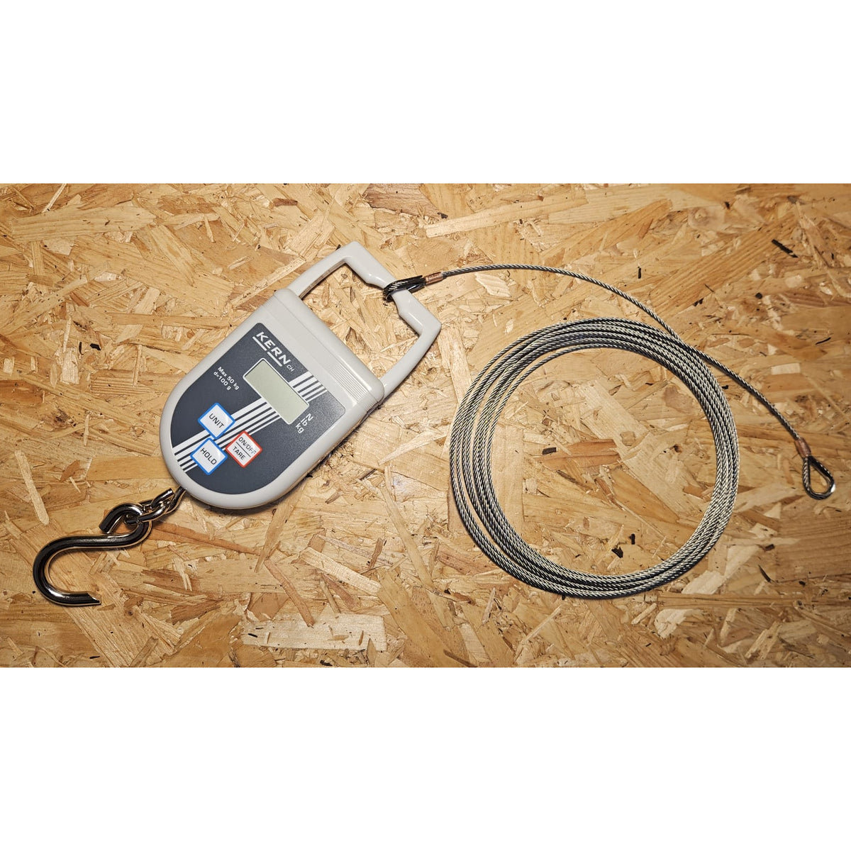 SP Digital Strain Gauge for measuring Finn Leach Tension