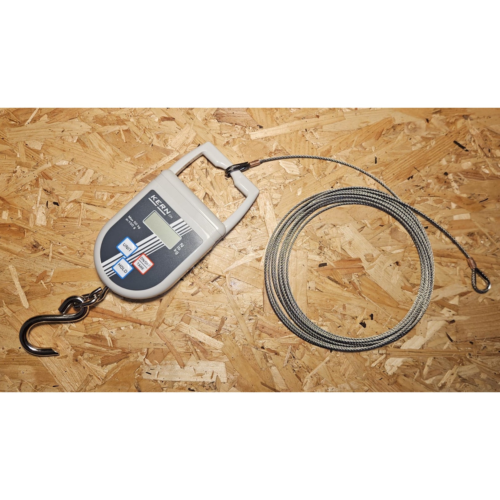 SP Digital Strain Gauge for measuring Finn Leach Tension