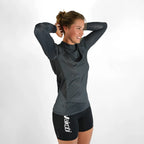 Vaikobi UV Long Sleeve Rash Top - Charcoal (VK-255-CH)