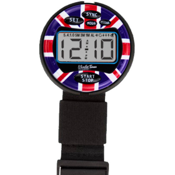 Windie Sailing Timer - Limited Edition GBR Race Stopwatch Timer - WD-001-GB