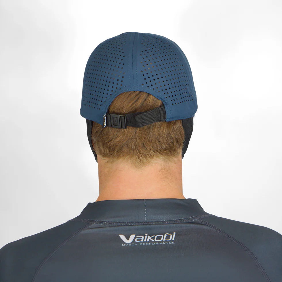 Vaikobi IPS Surf Bump Cap with strap - Dinghy Sailing Head Protection (helmet) - Ocean Blue (VK-404-OB)