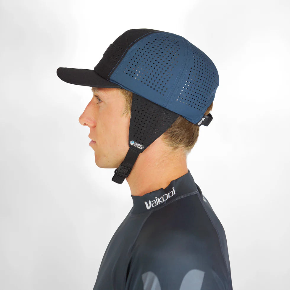 Vaikobi IPS Surf Bump Cap with strap - Dinghy Sailing Head Protection (helmet) - Ocean Blue (VK-404-OB)