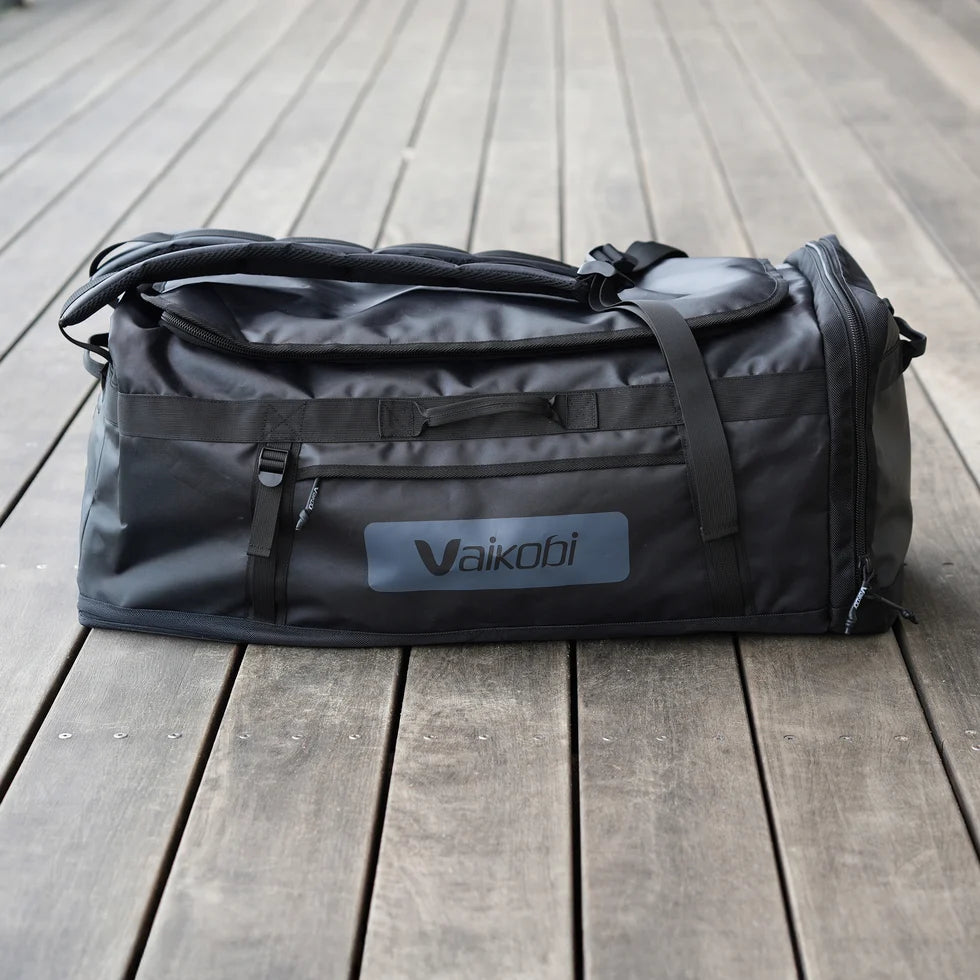 EXTRA-LARGE GEAR BAG BUILT FOR SERIOUS ADVENTURES

&nbsp;When the trip demands more, the&nbsp;Vaikobi 75L Dry Duffel Bag&nbsp;has the room to match. Built from 420D nylon with a TPU inner coating and tough enough for boat ramps, road trips, and everything in between, it carries the full kit without breaking a sweat. Shoulder bag or backpack, wet gear separated from dry - 75 litres of organised, protected, ready-for-anything capacity.