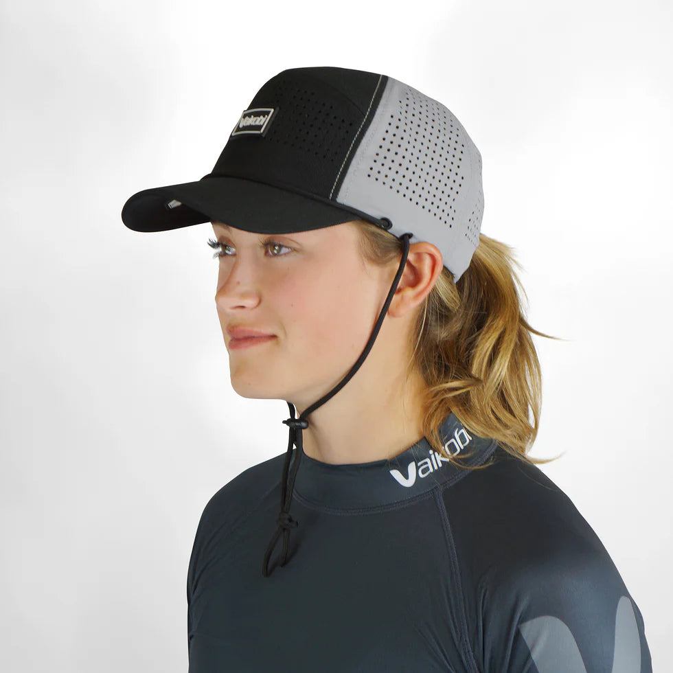 Vaikobi IPS Cap with cord - Dinghy Sailing Head Protection (helmet) - Grey (VK-405-GY)

LIGHTWEIGHT BUMP, KNOCK &amp; CUT PROTECTION FOR WATERSPORTS

Vaikobi's NEW IPS - IMPACT PROTECTION SYSTEM - The perfect solution to dinghy sailing head protection. A great and comfortable alternative to a full dinghy sailing helmet.
11