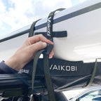 Vaikobi Tie Down Straps - Pack of 2 (VK-STRP-YL)


STRONG RELIABLE AND LONG LASTING STRAP SET

Secure your gear with confidence using these&nbsp;Vaikobi Tie Down Straps&nbsp;- designed for fast, reliable, and hassle-free transport. Whether you're strapping down your dinghy, mast, kayak, or surfboard, these heavy-duty straps are built to perform in all conditions.