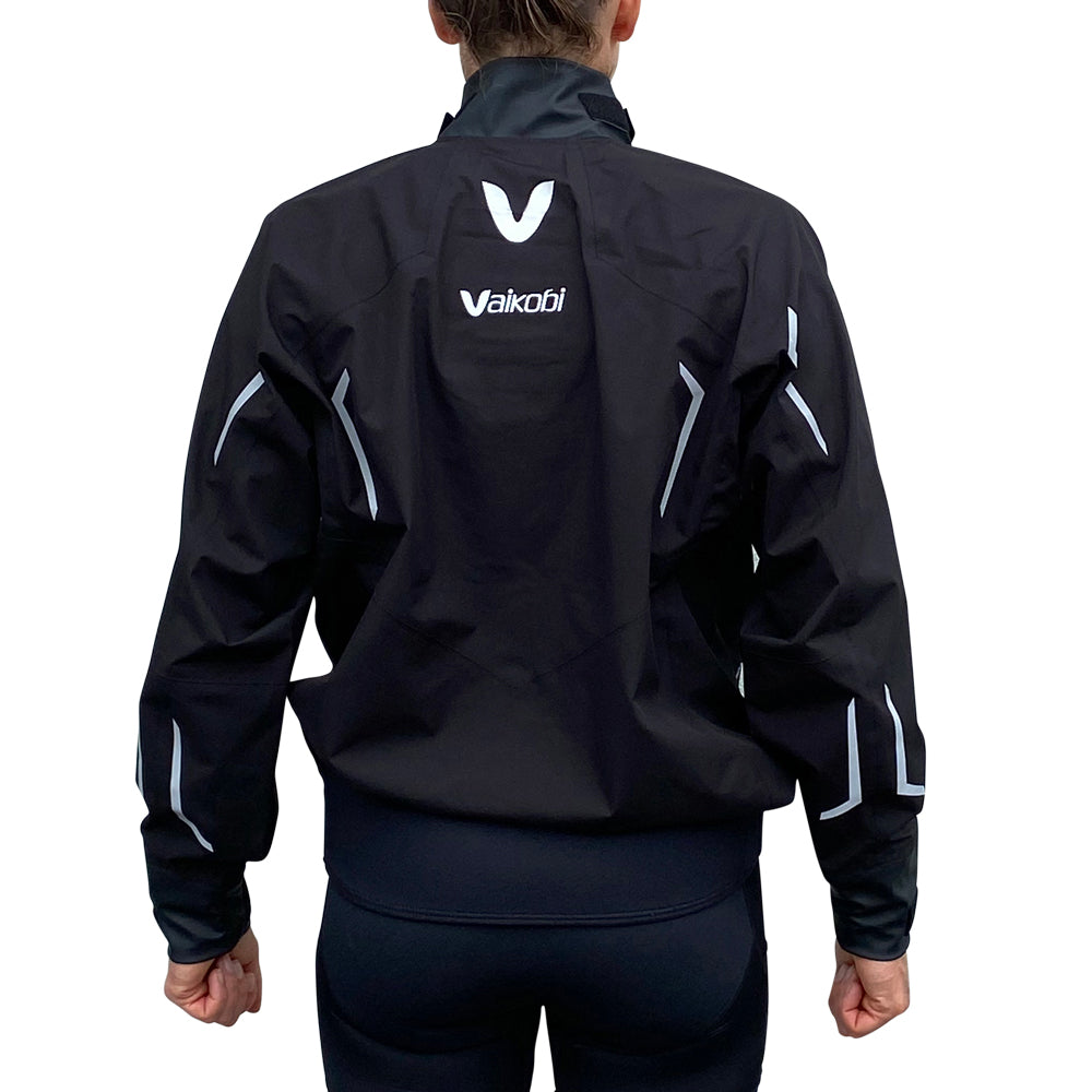 Vaikobi Vdry Performance Smock in Black - Back View and Vaikobi VK-267-BK Smock on a sailor