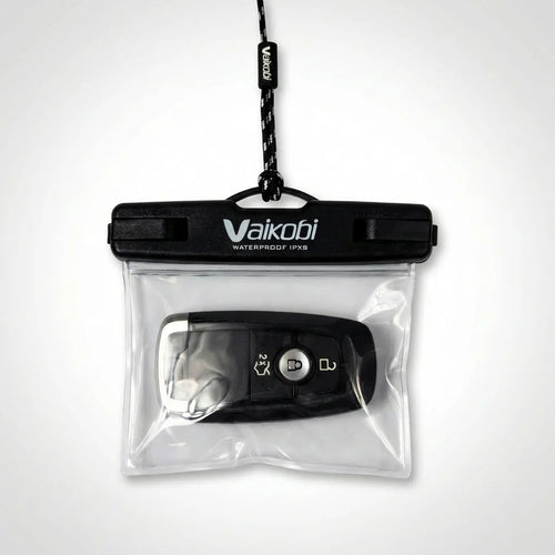 Vaikobi Waterproof Key Pouch (VK-902-BK)

KEEP YOUR CAR KEYS DRY AND WITH YOU ON THE WATER

The&nbsp;Waterproof Key Pouch&nbsp;is a simple, secure solution for carrying your car keys on the water. Designed to protect against water, sand, and dust, it keeps your essentials safe even if you take an unexpected swim. Compact and lightweight, it fits easily into your PFD pocket so you can focus on your session without worrying about your gear.