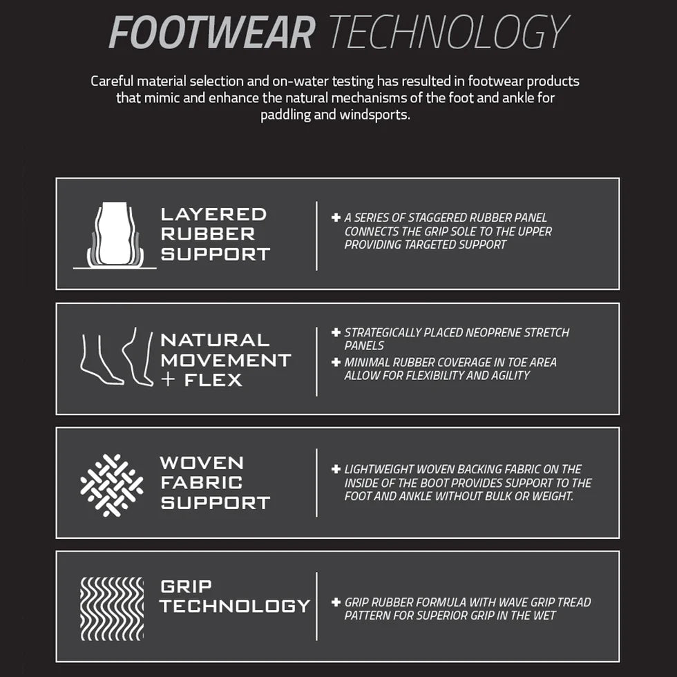 Vaikobi Speed Grip High Cut Boot (VK-217-BK)