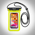 Vaikobi Waterproof Phone Case (VK-393)

CARRY AND USE YOUR PHONE WHILE ON THE WATER - great for all water sports

The&nbsp;Vaikobi Waterproof Phone Case&nbsp;lets you carry and use your phone while you’re on the water. Designed to keep your device safe from water, sand, and dust, it gives you the confidence to paddle, sail, or explore without leaving your phone behind. With a clear touchscreen window and secure attachment system, you can take photos, check maps, or make a call - then get straight back to yo
