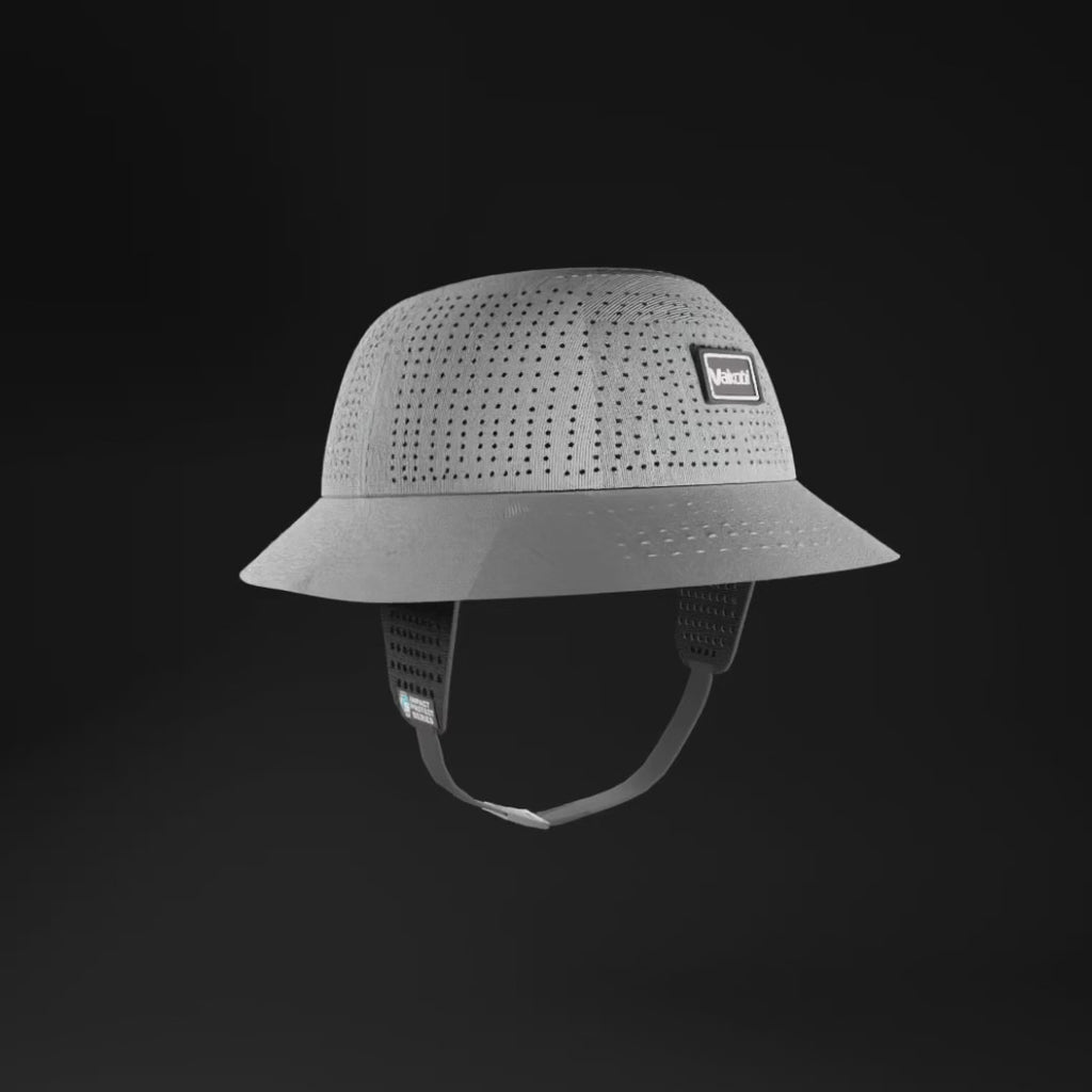 Vaikobi IPS Bucket Hat with strap - Dinghy Sailing Head Protection (helmet) - Grey (VK-406-GY)

LIGHTWEIGHT BUMP, KNOCK &amp; CUT PROTECTION FOR WATERSPORTS

Vaikobi's NEW IPS - IMPACT PROTECTION SYSTEM - The perfect solution to dinghy sailing head protection. A great and comfortable alternative to a full dinghy sailing helmet.