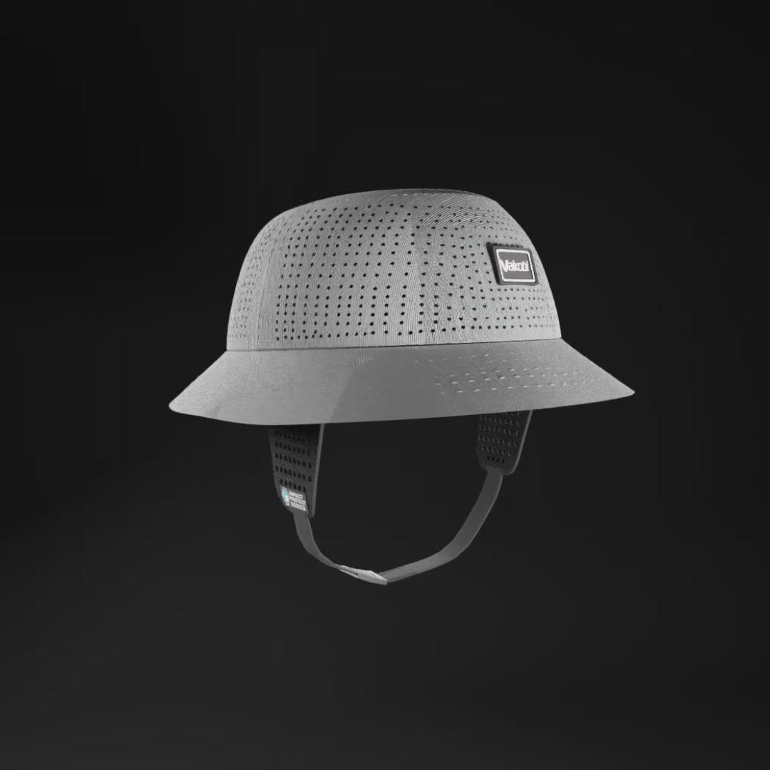 Vaikobi IPS (impact protection system) Bucket Hat with strap - Grey - VK-406-GY